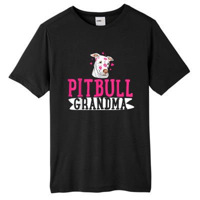 Pitbull Grandma Pit Bull Terrier Dog Lover Owner Pibble Tall Fusion ChromaSoft Performance T-Shirt