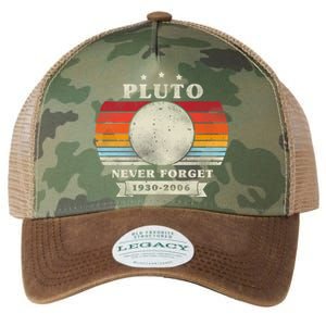 Pluto Gift Pluto Gift Pluto Never Forgecool Gift Pluto Funny Gift Legacy Tie Dye Trucker Hat