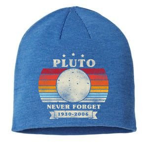 Pluto Gift Pluto Gift Pluto Never Forgecool Gift Pluto Funny Gift Sustainable Beanie