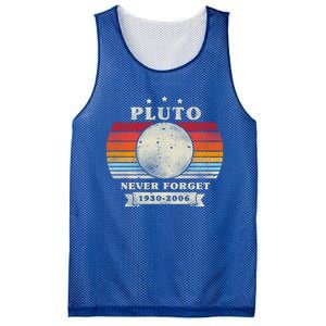 Pluto Gift Pluto Gift Pluto Never Forgecool Gift Pluto Funny Gift Mesh Reversible Basketball Jersey Tank