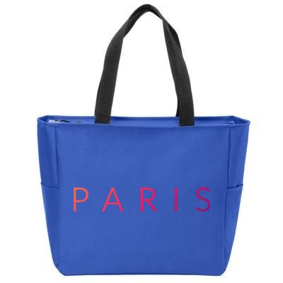 Paris Gift Zip Tote Bag