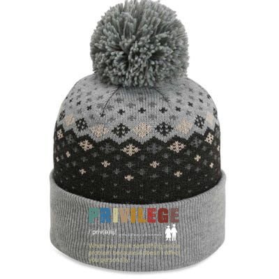 Privileged Gift Privilege Definition Gift The Baniff Cuffed Pom Beanie