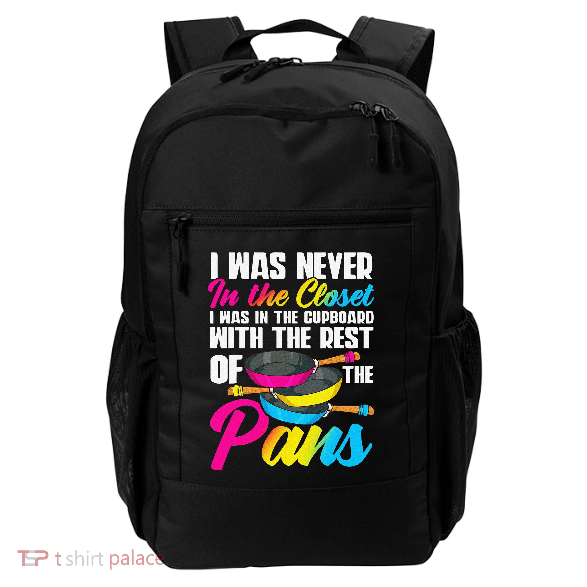 Pansexual Gifts Pansexual Pride Pansexual Pans Daily Commute Backpack