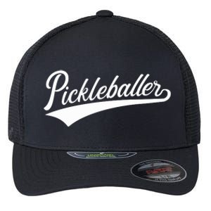 Pickleballer Gift Flexfit Unipanel Trucker Cap