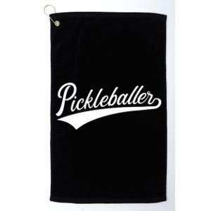 Pickleballer Gift Platinum Collection Golf Towel