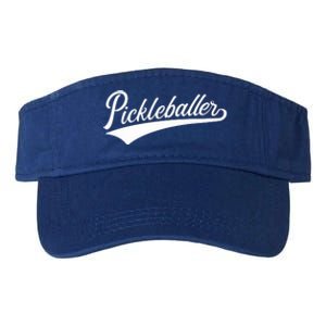 Pickleballer Gift Valucap Bio-Washed Visor