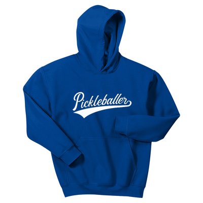 Pickleballer Gift Kids Hoodie