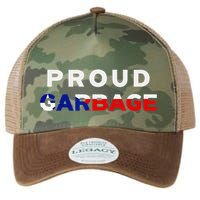Proud Garbage Peurto Rico Flag Boricua Legacy Tie Dye Trucker Hat