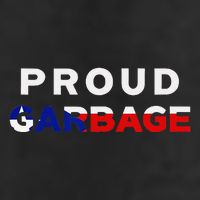 Proud Garbage Peurto Rico Flag Boricua Golf Towel