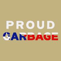 Proud Garbage Peurto Rico Flag Boricua Button