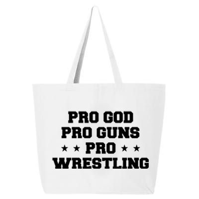 Pro God Pro Guns Pro Wrestling 25L Jumbo Tote