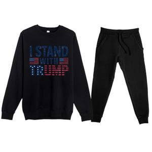 Patriotic Gift Premium Crewneck Sweatsuit Set