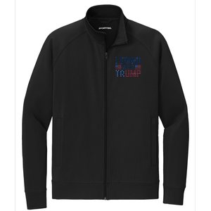 Patriotic Gift Stretch Full-Zip Cadet Jacket