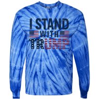 Patriotic Gift Tie-Dye Long Sleeve Shirt