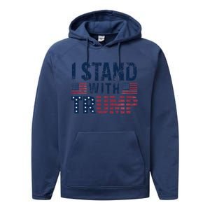 Patriotic Gift Performance Fleece Hoodie