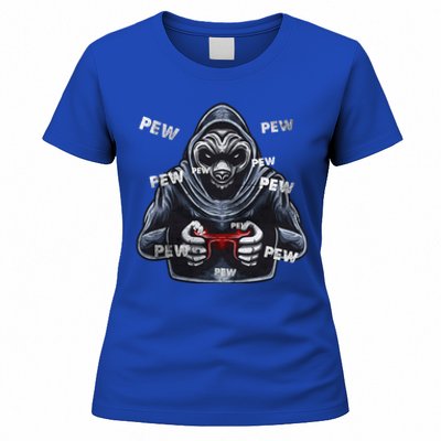 Pew Gamer Panda Pew Pew Gaming Lover Cute Gift Women's T-Shirt