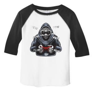 Pew Gamer Panda Pew Pew Gaming Lover Cute Gift Toddler Fine Jersey T-Shirt