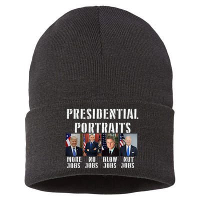 Pro God Pro Gun Pro Life Pro Trump Sustainable Knit Beanie