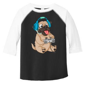 Pug Gamer Toddler Fine Jersey T-Shirt