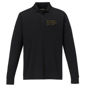 Paul Gift Quote Funny Birthday Personalized Name Idea Performance Long Sleeve Polo