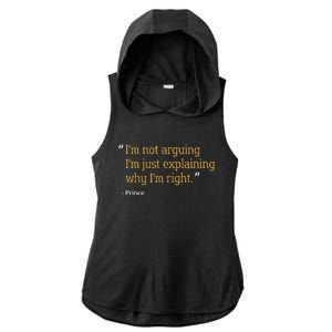 Prince Gift Quote Funny Birthday Personalized Name Idea Ladies PosiCharge Tri-Blend Wicking Draft Hoodie Tank