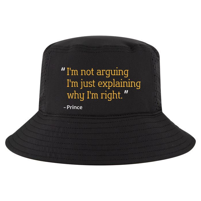 Prince Gift Quote Funny Birthday Personalized Name Idea Cool Comfort Performance Bucket Hat