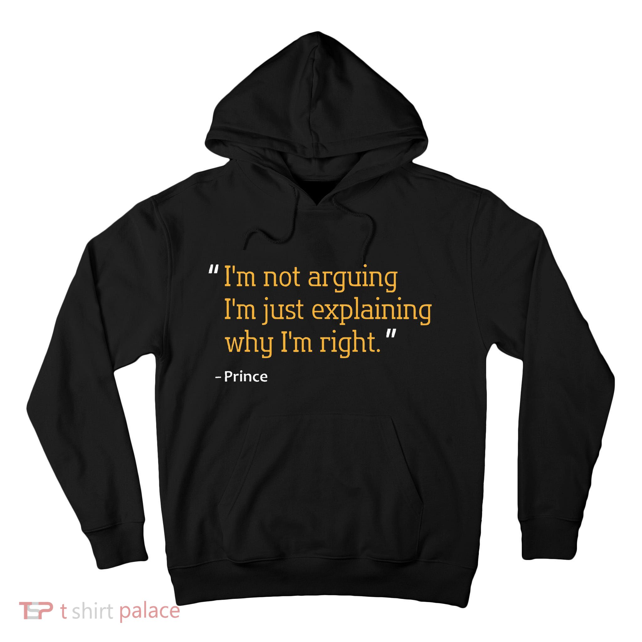 Prince Gift Quote Funny Birthday Personalized Name Idea Tall Hoodie