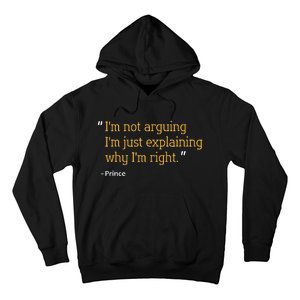 PRINCE Gift Quote Funny Birthday Personalized Name Idea Hoodie