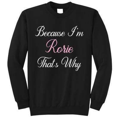 Personalized Gift Rorie Name Personalized Cute Pink Sweatshirt