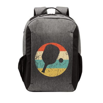 Pickleball Gift Retro Pickleball Paddle Hooded Gift Vector Backpack