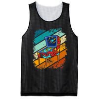 Pinball Gamer Retro Classic Arcade Machine Pin Ball Mesh Reversible Basketball Jersey Tank