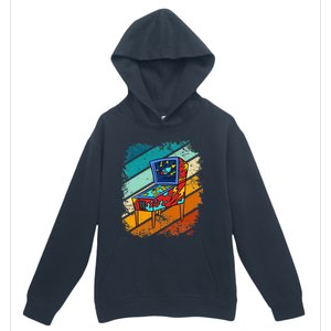 Pinball Gamer Retro Classic Arcade Machine Pin Ball Urban Pullover Hoodie