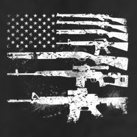 Patriotic Gun Rights 2nd Adt Ar15 American Flag Great Gift Meaningful Gift 7 Panel Mesh Trucker Snapback Hat