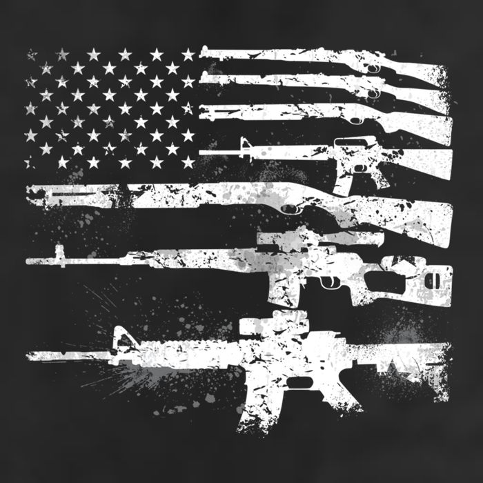 Patriotic Gun Rights 2nd Adt Ar15 American Flag Great Gift Meaningful Gift 7 Panel Mesh Trucker Snapback Hat