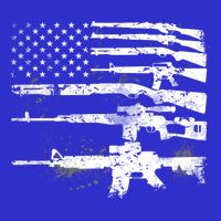 Patriotic Gun Rights 2nd Adt Ar15 American Flag Great Gift Meaningful Gift Womens T-Shirt