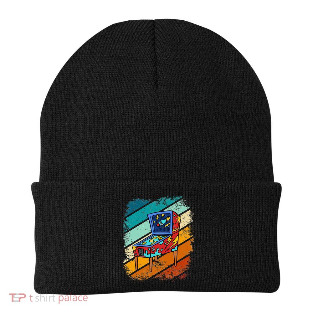 Pinball Gamer Retro Classic Arcade Machine Pin Ball Beanie