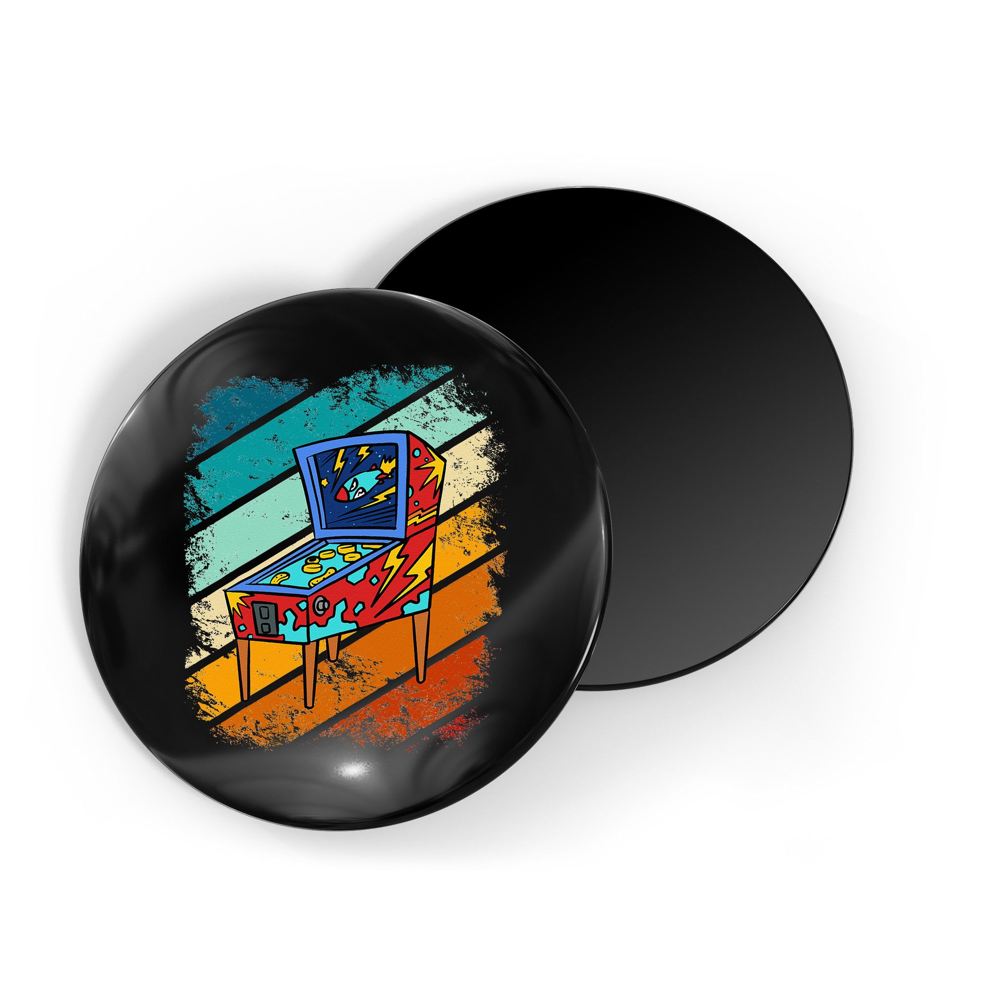 Pinball Gamer Retro Classic Arcade Machine Pin Ball Magnet