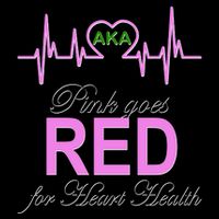 Pink Goes Red For Heart Health Mug