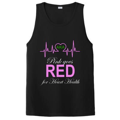 Pink Goes Red For Heart Health PosiCharge Competitor Tank