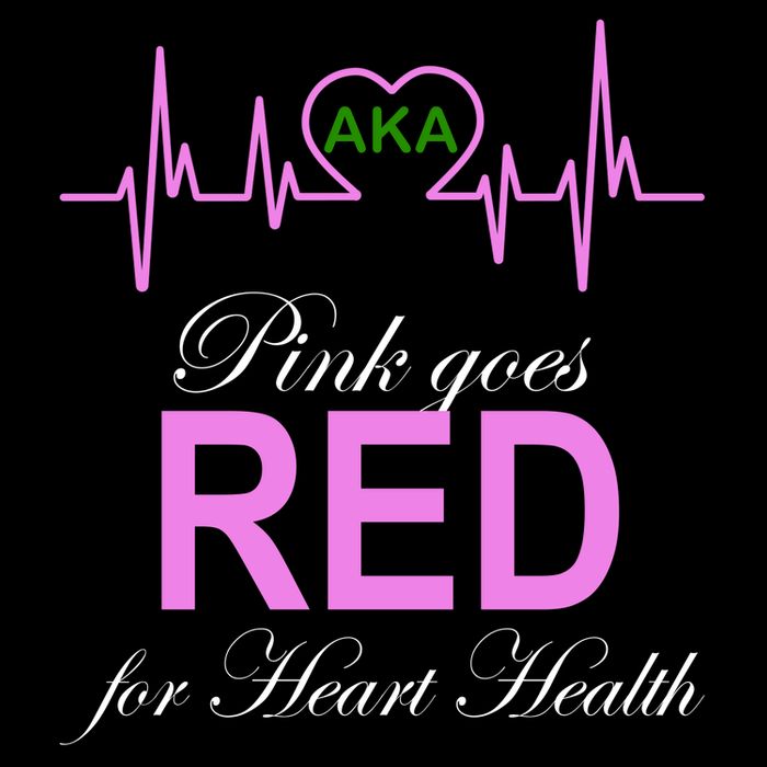 Pink Goes Red For Heart Health Cropped Pullover Crew