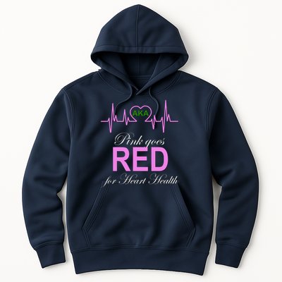 Pink Goes Red For Heart Health Hoodie