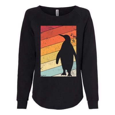 Penguin Gift Retro Style Gift Womens California Wash Sweatshirt