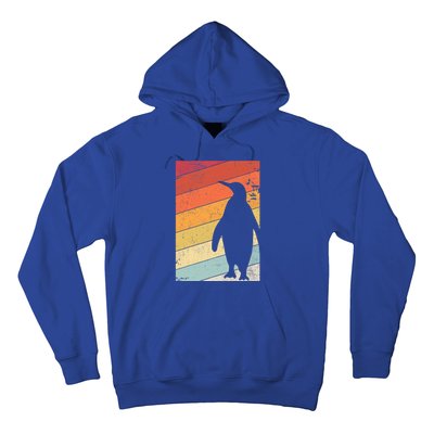 Penguin Gift Retro Style Gift Hoodie