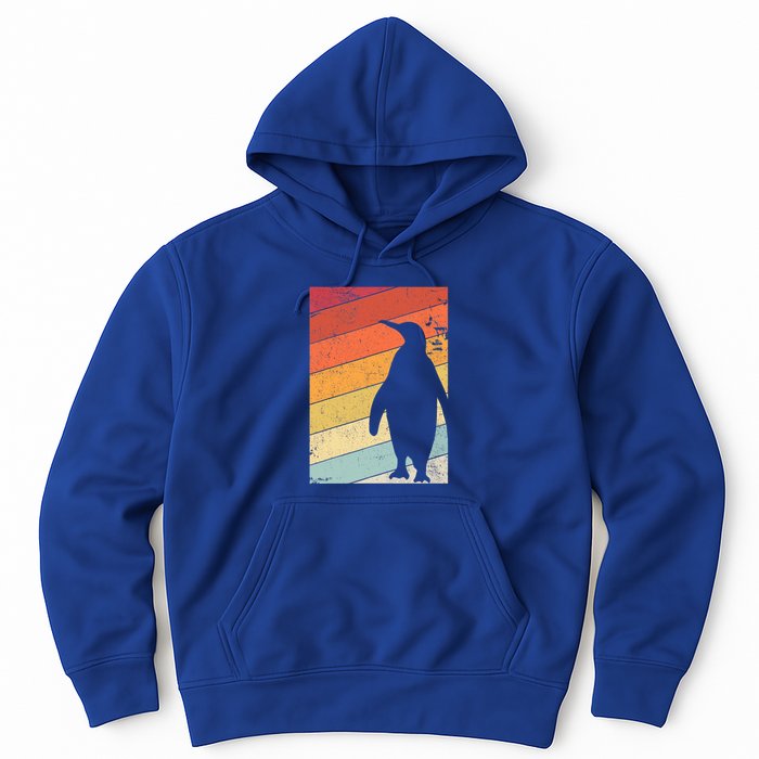 Penguin Gift Retro Style Gift Hoodie