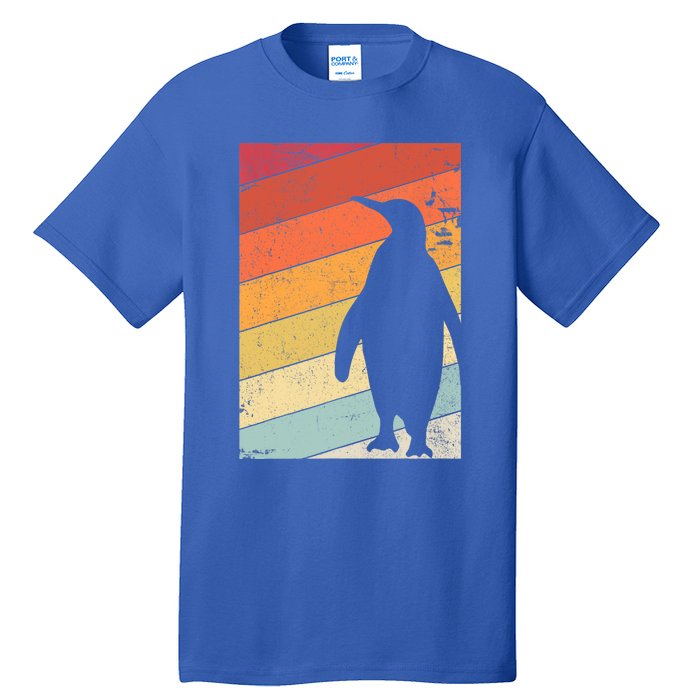 Penguin Gift Retro Style Gift Tall T-Shirt