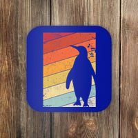 Penguin Gift Retro Style Gift Coaster