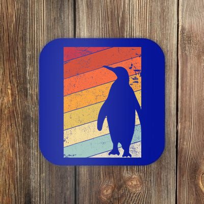 Penguin Gift Retro Style Gift Coaster