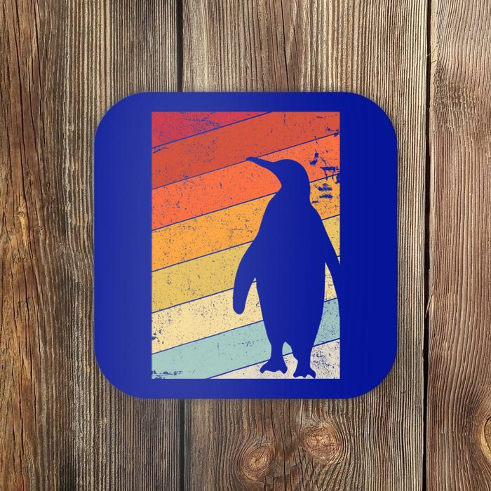 Penguin Gift Retro Style Gift Coaster