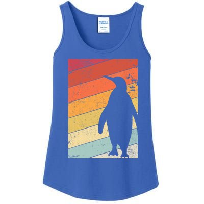 Penguin Gift Retro Style Gift Ladies Essential Tank