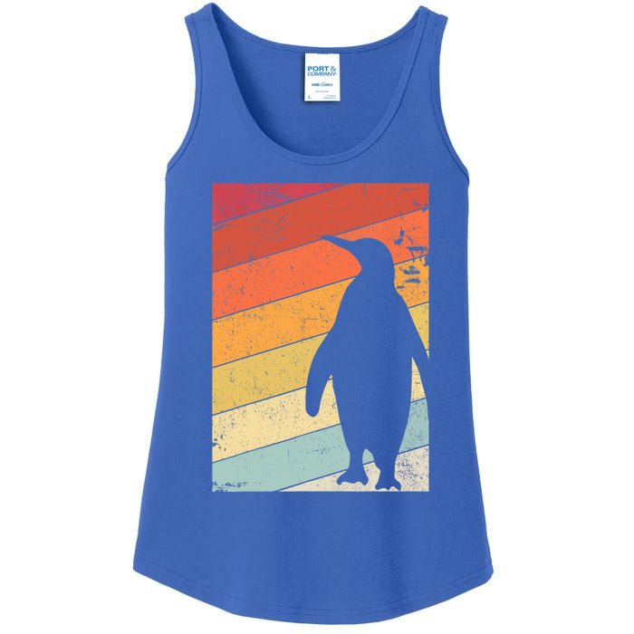 Penguin Gift Retro Style Gift Ladies Essential Tank